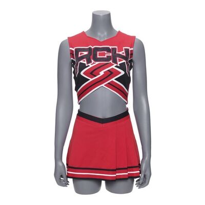 Lot #532 - Big Red's (Lindsay Sloane) Rancho Carne High Cheerleader Costume ### BRING IT ON (2000)