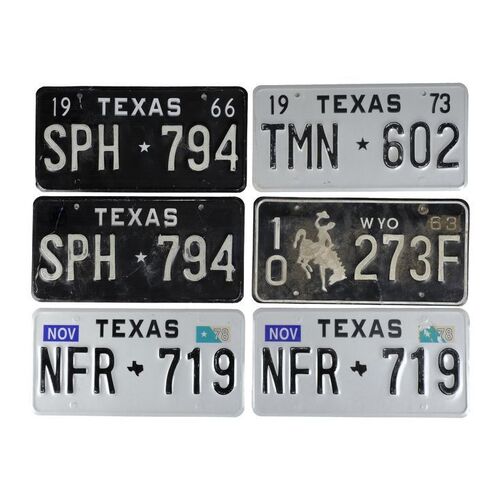 Lot #534 - Collection of Jack (Jake Gylenhaal) and Lureen Twist's (Anne Hathaway) License Plates ### BROKEBACK MOUNTAIN (2005)