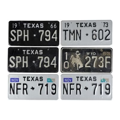 Lot #534 - Collection of Jack (Jake Gylenhaal) and Lureen Twist's (Anne Hathaway) License Plates ### BROKEBACK MOUNTAIN (2005)