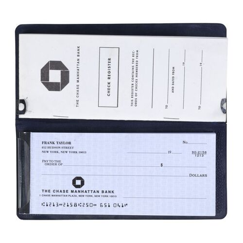 Lot #542 - Frank Abagnale Jr's (Leonardo DiCaprio) "Frank Taylor" Checkbook ### CATCH ME IF YOU CAN (2002)