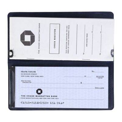 Lot #542 - Frank Abagnale Jr's (Leonardo DiCaprio) "Frank Taylor" Checkbook ### CATCH ME IF YOU CAN (2002)