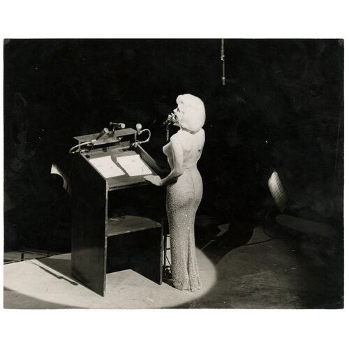 Lot #547 - Vintage "Happy Birthday, Mr. President" Marilyn Monroe Photograph ### CLASSIC HOLLYWOOD PHOTOGRAPHS