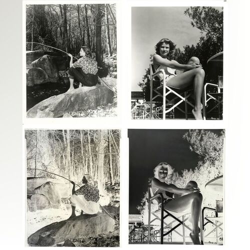 Lot #552 - Pair of Grace Kelly Promotional Photographs with Negative Transparencies ### REAR WINDOW (1954)