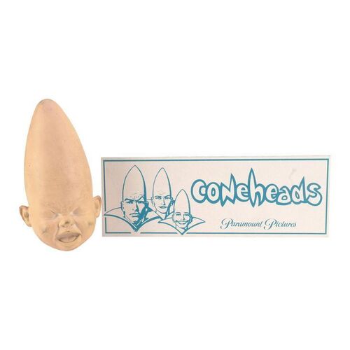 Lot #561 - Baby Conehead Head Maquette with Parking Placard ### CONEHEADS (1993)