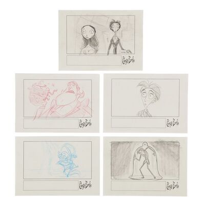 Lot #562 - Set of Five Hand-drawn Storyboards ### CORPSE BRIDE (2005)