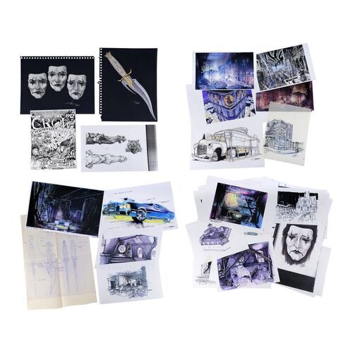 Lot #565 - Collection of Hand-Drawn and Printed Concept Artworks ### THE CROW (1994)