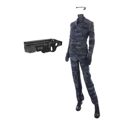 Lot #577 - Beatrice "Tris" Prior's (Shailene Woodley) Costume, Light-Up Headpiece and Stunt Gun ### THE DIVERGENT SERIES: ALLEGIANT (2016)