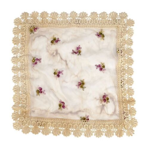 Lot #586 - Mrs. Sylvia Ganush's (Lorna Raver) Distressed Handkerchief ### DRAG ME TO HELL (2009)