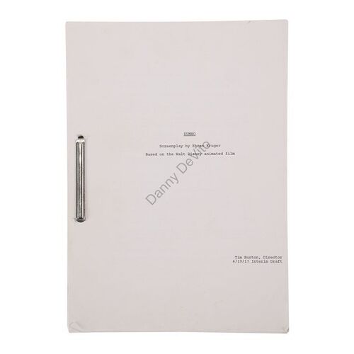 Lot #595 - Danny DeVito's Personal Script ### DUMBO (2019)