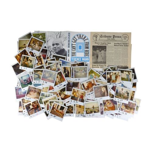 Lot #610 - Collection of Production-Made Book Cover, Newspaper, and Continuity Polaroids ### FIELD OF DREAMS (1989)