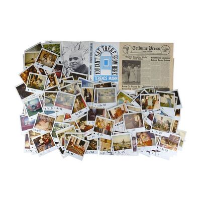 Lot #610 - Collection of Production-Made Book Cover, Newspaper, and Continuity Polaroids ### FIELD OF DREAMS (1989)
