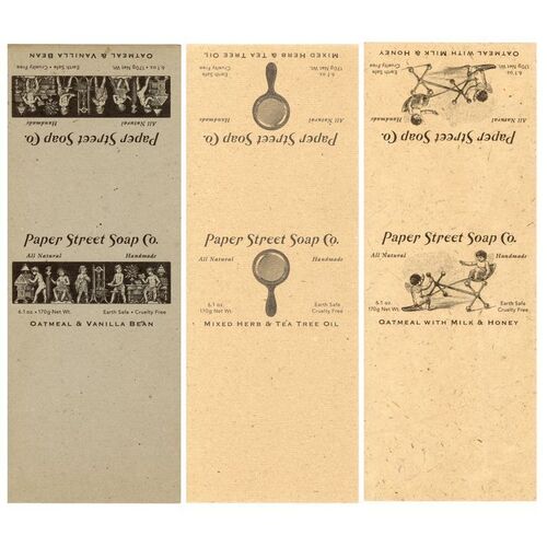 Lot #611 - Set of Three Paper Street Soap Company Wrappers ### FIGHT CLUB (1999)