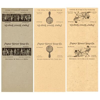 Lot #611 - Set of Three Paper Street Soap Company Wrappers ### FIGHT CLUB (1999)