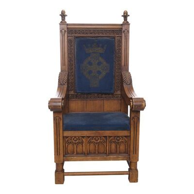 Lot #613 - King Arthur's (as played by Sean Connery) Throne ### FIRST KNIGHT (1995)