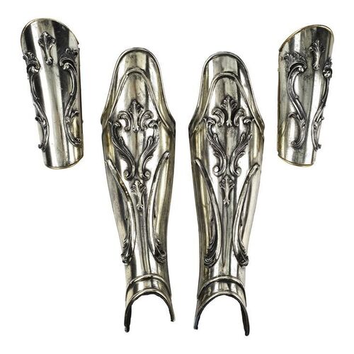 Lot #631 - Emperor Marcus Aurelius' (Richard Harris) Production-Made Greaves and Vambraces ### GLADIATOR (2000)