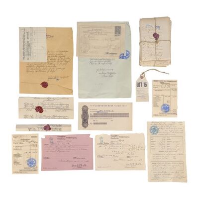 Lot #640 - Madame D.'s (Tilda Swinton) Last Will and Testament and Documents ### THE GRAND BUDAPEST HOTEL (2014)