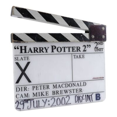 Lot #655 - 2nd Unit Production Clapperboard ### HARRY POTTER AND THE CHAMBER OF SECRETS (2002)