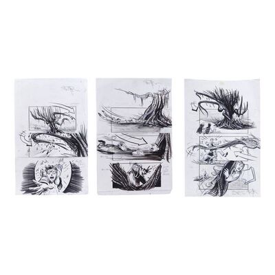 Lot #657 - Three Hand-drawn Doug Brode Harry Potter Concept Illustrations ### HARRY POTTER AND THE PRISONER OF AZKABAN (2004)