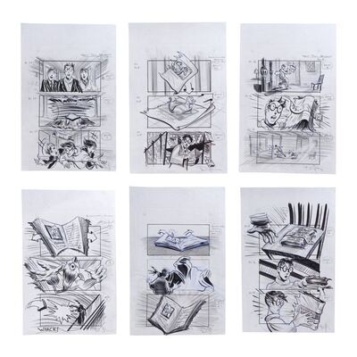 Lot #658 - Six Hand-drawn Doug Brode Harry Potter Concept Illustrations ### HARRY POTTER AND THE PRISONER OF AZKABAN (2004)