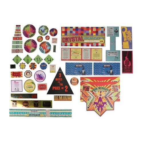 Lot #659 - Set of 49 Weasley Shop Labels ### HARRY POTTER AND THE HALF-BLOOD PRINCE (2009)