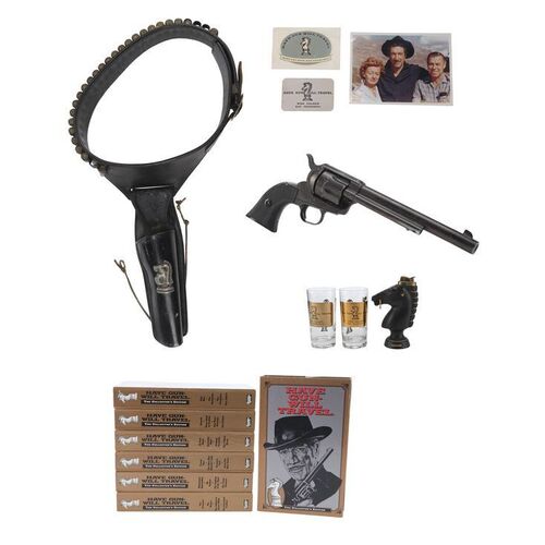 Lot #664 - Paladin's (Richard Boone) Colt Single Action Army "Cavalry" Model Revolver and Gun Belt with Custom Holster ### HAVE GUN - WILL TRAVEL (1957-1963)