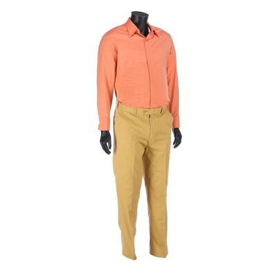 Lot #673 - Paolo Gucci's (Jared Leto) Calcio Florentino Costume and Bodysuit ### HOUSE OF GUCCI (2021)