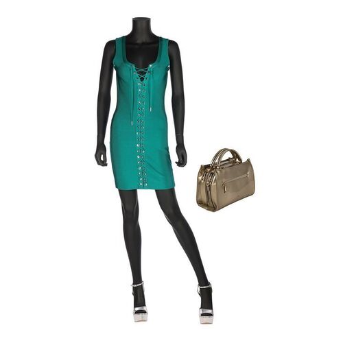 Lot #675 - Ramona Vega's (Jennifer Lopez) Costume and Handbag ### HUSTLERS (2019)