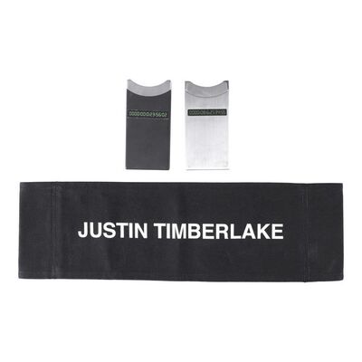 Lot #678 - Justin Timberlake's Chairback with Pair of Time Cartridges ### IN TIME (2011)