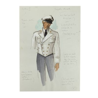 Lot #681 - Anthony Powell Hand-colored Indiana Jones (Harrison Ford) Costume Design Artwork ### INDIANA JONES AND THE LAST CRUSADE (1989)