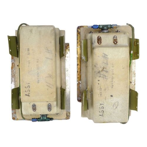 Lot #690 - Pair of Auric Goldfinger's (Gert Frobe) Jetstar Jet Oxygen Mask Units ### JAMES BOND: GOLDFINGER (1964)