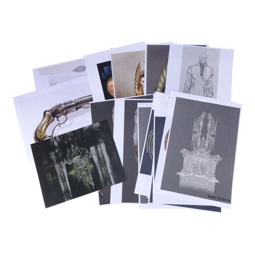 Lot #700 - Collection of Hand-Drawn Concept Sketches with Prints ### JUPITER ASCENDING (2015)