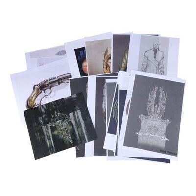 Lot #700 - Collection of Hand-Drawn Concept Sketches with Prints ### JUPITER ASCENDING (2015)