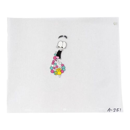 Lot #701 - Hand-Painted Mr. DNA (Greg Burson) Animation Cel ### JURASSIC PARK (1993)