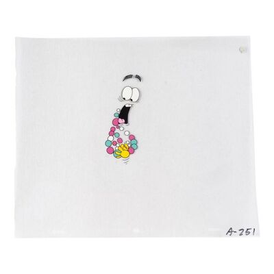 Lot #701 - Hand-Painted Mr. DNA (Greg Burson) Animation Cel ### JURASSIC PARK (1993)