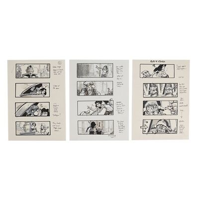 Lot #711 - Set of Three Hand-Drawn Storyboard Sheets ### LABYRINTH (1986)