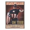 Lot #731 - Chris Evans-Autographed Promotional Tour Poster ### CAPTAIN AMERICA: THE FIRST AVENGER (2011)