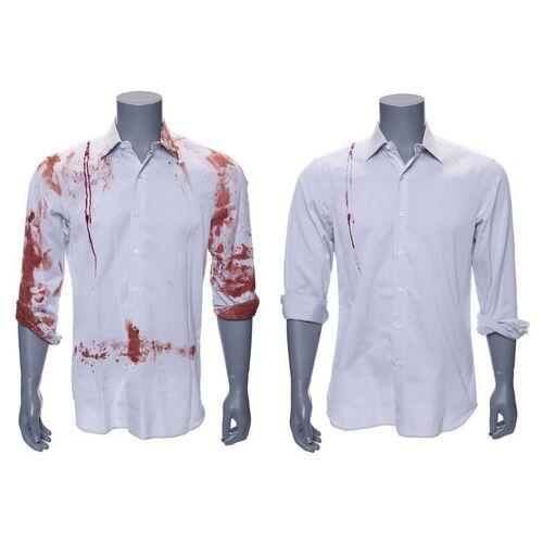 Lot #739 - Pair of Agent Phil Coulson's (Clark Gregg) Bloodied Shirts ### MARVEL'S AGENTS OF S.H.I.E.L.D. (T.V. SERIES, 2013-2020)