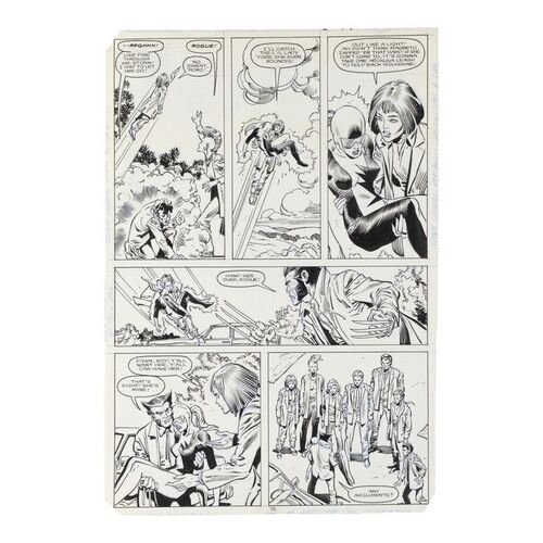 Lot #746 - Alpha Flight No. 33 P. 10 by Sal Buscema and Gerry Talaoc ### MARVEL COMICS