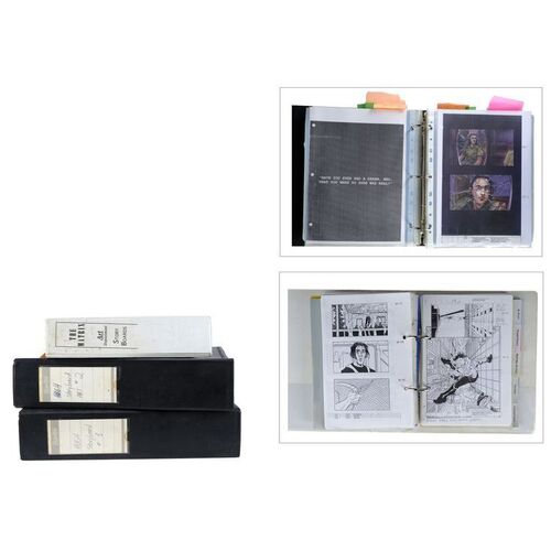 Lot #751 - Set of Three Storyboard Binders ### THE MATRIX (1999)