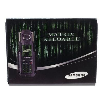 Lot #757 - Sealed Promotional Samsung SPH-N270 Cell Phone ### THE MATRIX RELOADED (2003)