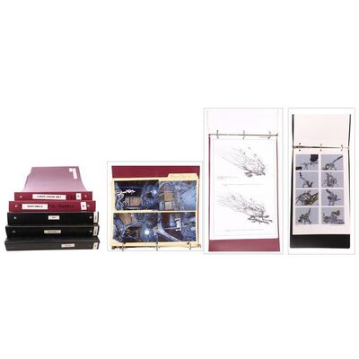 Lot #758 - Set of Five Printed Concept Design Binders ### THE MATRIX TRILOGY (1999-2003)