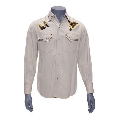 Lot #770 - Mork's (Robin Williams) Cowboy Shirt ### MORK & MINDY (1978-1982)