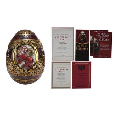 Lot #809 - Cleopatra's Third Egg with Exhibition Leaflets and Masquerade Ball Invitations ### RED NOTICE (2021)