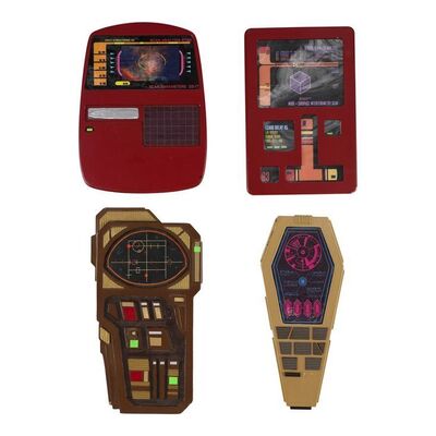 Lot #853 - Set of Four PADD Replicas ### STAR TREK: THE NEXT GENERATION (1987-1994)
