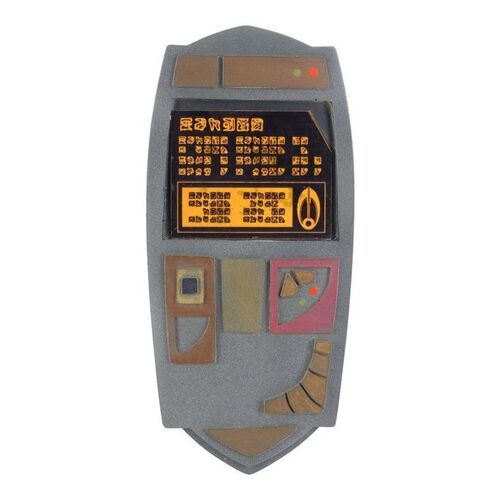Lot #858 - Bajoran PADD ### STAR TREK: DEEP SPACE NINE (1993-1999)