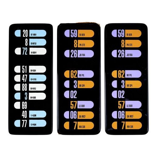 Lot #864 - Set of Enterprise-E and Voyager LCARS Door Panels ### STAR TREK: FRANCHISE