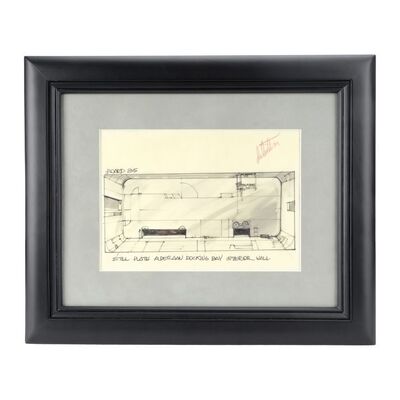 Lot #878 - Framed Hand-Drawn Joe Johnston Docking Bay Storyboard ### STAR WARS: A NEW HOPE (1977)