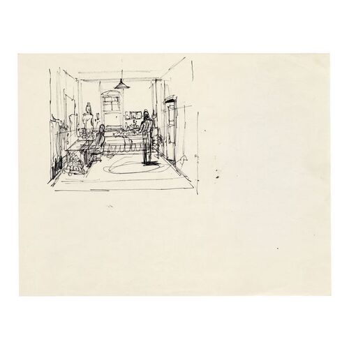 Lot #883 - Hand-Drawn Ralph McQuarrie "Christmas in the Stars" Cover Concept Sketch ### STAR WARS: THE EMPIRE STRIKES BACK (1980)
