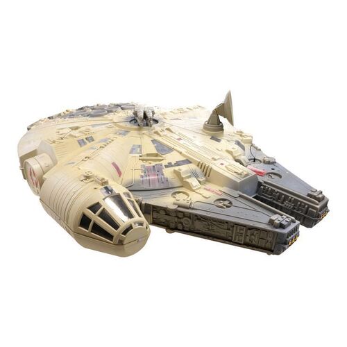 Lot # 909: STAR WARS TOYS - Light-Up Toys-R-Us Millennium Falcon  Extraordinaire Promotional Display