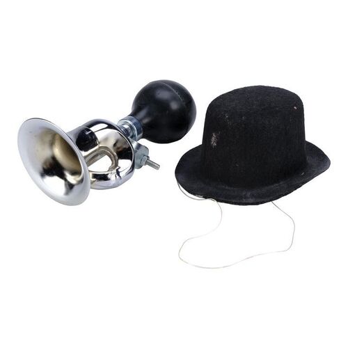 Lot #944 - Art the Clown's (David Howard Thornton) Hat and Costume Shop Horn ### TERRIFIER 2 (2022)